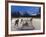 Youth Hockey Action at Woodland Park in Kalispell, Montana, USA-Chuck Haney-Framed Photographic Print