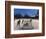 Youth Hockey Action at Woodland Park in Kalispell, Montana, USA-Chuck Haney-Framed Photographic Print