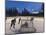 Youth Hockey Action at Woodland Park in Kalispell, Montana, USA-Chuck Haney-Mounted Photographic Print