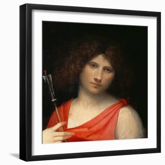 Youth Holding an Arrow, c.1505-Giorgione-Framed Giclee Print