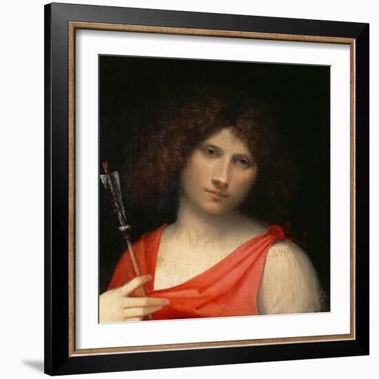 Youth Holding an Arrow, c.1505-Giorgione-Framed Giclee Print