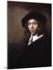 Youth in a Black Cap, 1666-Rembrandt van Rijn-Mounted Giclee Print