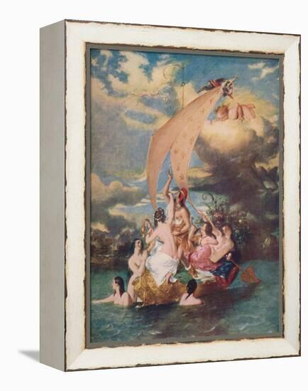 'Youth on the Prow and Pleasure at the Helm',1830-32, (c1915)-William Etty-Framed Premier Image Canvas