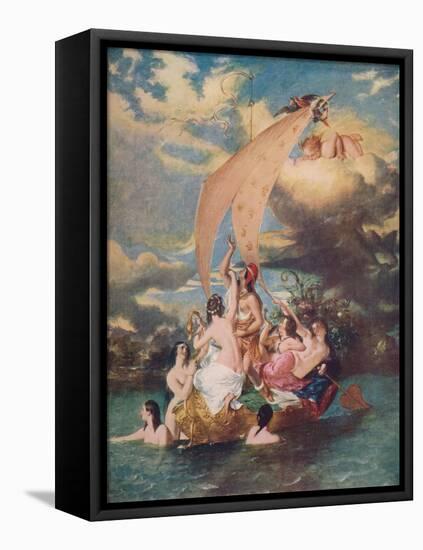 'Youth on the Prow and Pleasure at the Helm',1830-32, (c1915)-William Etty-Framed Premier Image Canvas