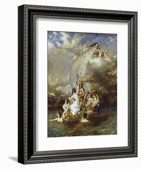 Youth on the Prow, and Pleasure at the Helm-William Etty-Framed Giclee Print