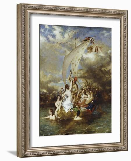 Youth on the Prow, and Pleasure at the Helm-William Etty-Framed Giclee Print