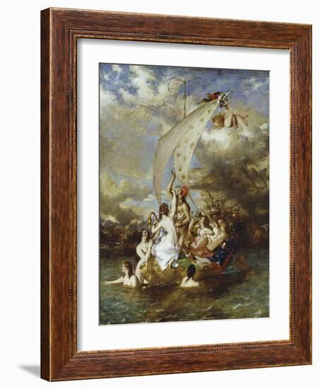 Youth on the Prow, and Pleasure at the Helm-William Etty-Framed Giclee Print