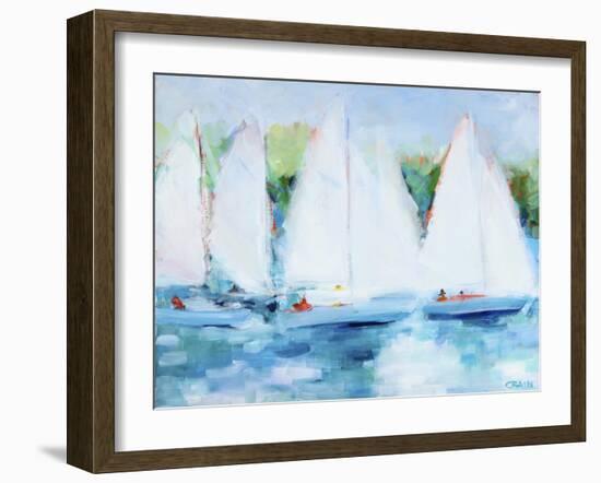 Youth Regatta-Curt Crain-Framed Art Print