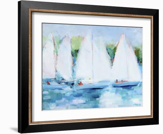 Youth Regatta-Curt Crain-Framed Art Print