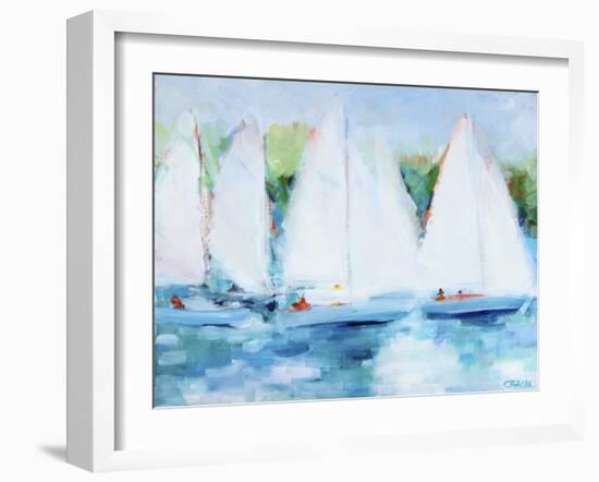 Youth Regatta-Curt Crain-Framed Art Print