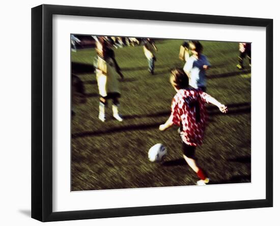 Youth Soccer-null-Framed Photographic Print