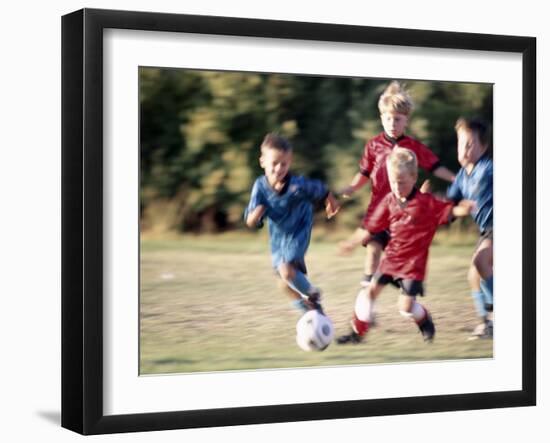 Youth Soccer-null-Framed Photographic Print