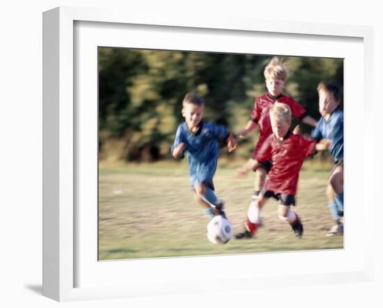 Youth Soccer-null-Framed Photographic Print