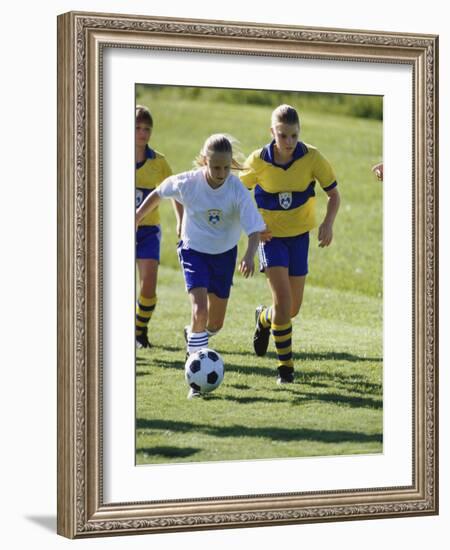 Youth Soccer-null-Framed Photographic Print