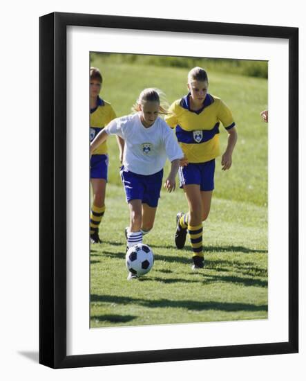 Youth Soccer-null-Framed Photographic Print