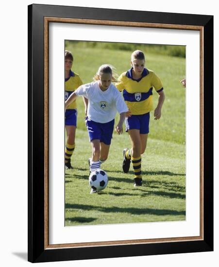 Youth Soccer-null-Framed Photographic Print