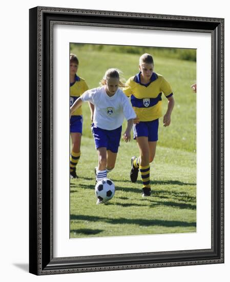 Youth Soccer-null-Framed Photographic Print