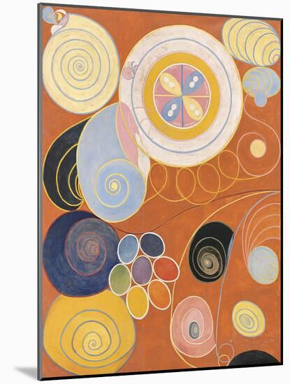 Youth, The Ten Largest, No.3, Group IV, 1907-Hilma af Klint-Mounted Giclee Print