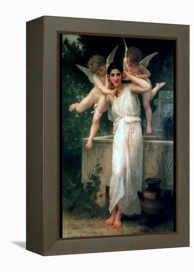 Youth-William Adolphe Bouguereau-Framed Stretched Canvas