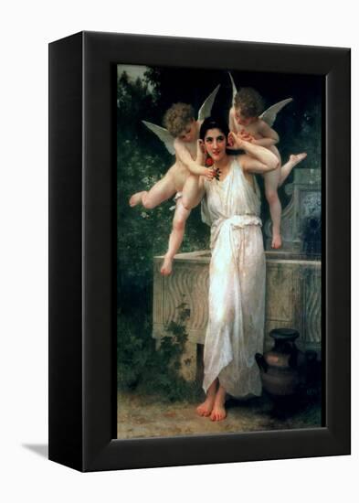 Youth-William Adolphe Bouguereau-Framed Stretched Canvas