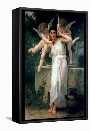 Youth-William Adolphe Bouguereau-Framed Stretched Canvas