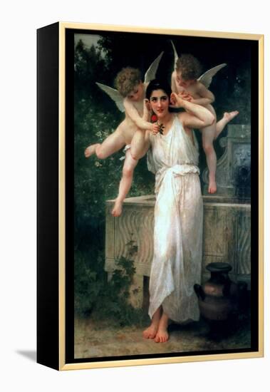 Youth-William Adolphe Bouguereau-Framed Stretched Canvas