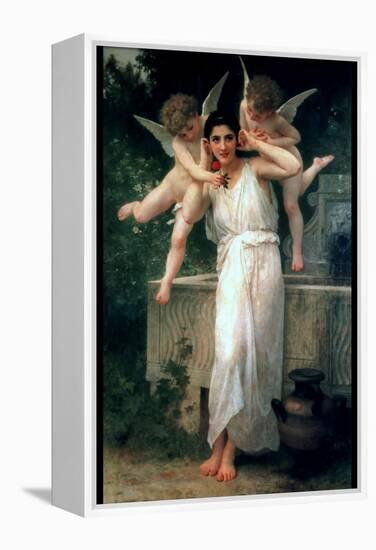 Youth-William Adolphe Bouguereau-Framed Stretched Canvas