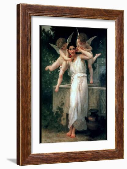 Youth-William Adolphe Bouguereau-Framed Art Print