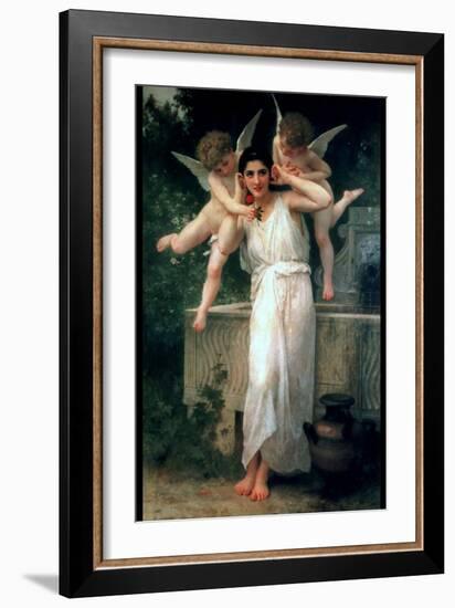 Youth-William Adolphe Bouguereau-Framed Art Print