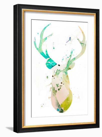 Youthful Deer II-Susan Bryant-Framed Art Print