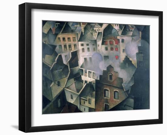 Ypres after First Bombardment-Christopher Richard Wynne Nevinson-Framed Giclee Print