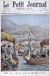 The Festival of Flowers on the Mediterranean, 1902-Yrondy-Mounted Giclee Print