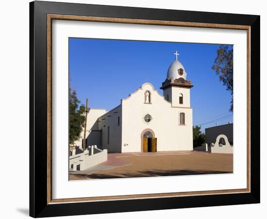 Ysleta Mission on the Tigua Indian Reservation, El Paso, Texas, United States of America, North Ame-Richard Cummins-Framed Photographic Print