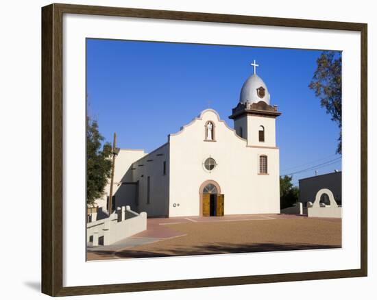 Ysleta Mission on the Tigua Indian Reservation, El Paso, Texas, United States of America, North Ame-Richard Cummins-Framed Photographic Print