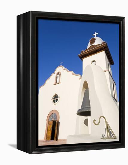 Ysleta Mission on the Tigua Indian Reservation, El Paso, Texas, United States of America, North Ame-Richard Cummins-Framed Premier Image Canvas