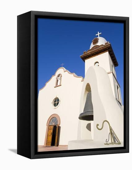 Ysleta Mission on the Tigua Indian Reservation, El Paso, Texas, United States of America, North Ame-Richard Cummins-Framed Premier Image Canvas