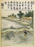 China, Work in Rice Fields During Ming Era, 1696-Yu Tche Keng Tche T'Ou-Framed Giclee Print