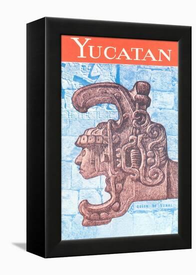 Yucatan Travel Poster-null-Framed Stretched Canvas