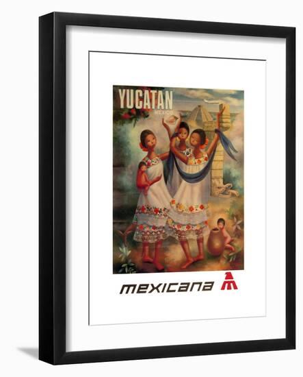 Yucatan-null-Framed Giclee Print