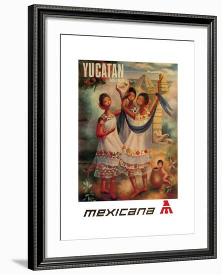 Yucatan-null-Framed Giclee Print