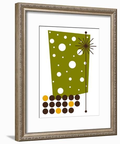 Yucca in Green-Tonya Newton-Framed Art Print