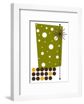 Yucca in Green-Tonya Newton-Framed Art Print