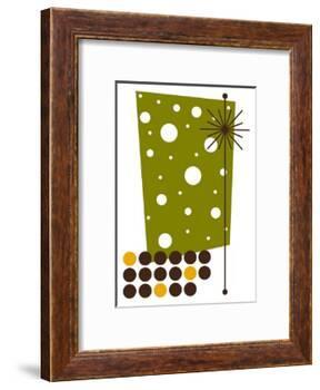 Yucca in Green-Tonya Newton-Framed Art Print