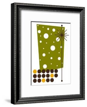 Yucca in Green-Tonya Newton-Framed Art Print