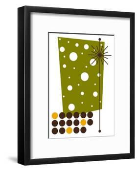 Yucca in Green-Tonya Newton-Framed Art Print