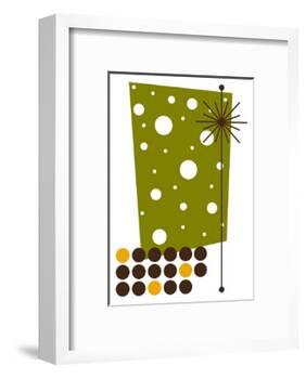 Yucca in Green-Tonya Newton-Framed Art Print
