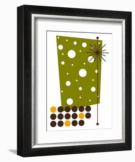 Yucca in Green-Tonya Newton-Framed Art Print