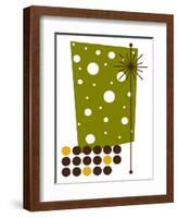 Yucca in Green-Tonya Newton-Framed Art Print