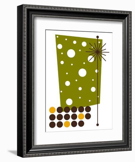 Yucca in Green-Tonya Newton-Framed Art Print