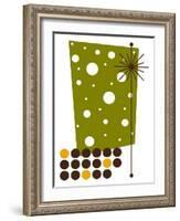 Yucca in Green-Tonya Newton-Framed Art Print